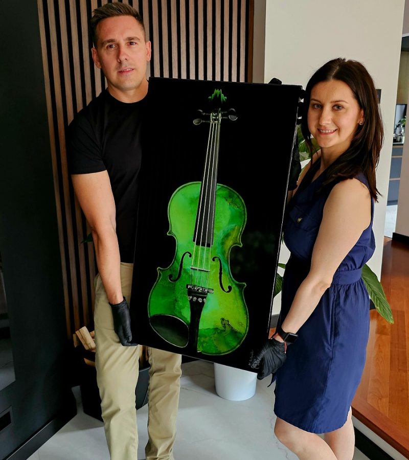 Stradivarius MW cooperation Tadeusz Delman